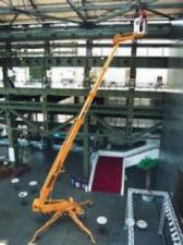 TEUPEN New Spider 19 T Wheeled Telescopic Boom Lifts (2000 - 2006) Specifications & Dimensions