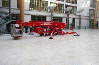 TEUPEN New Spider 34 T Wheeled Telescopic Boom Lifts (2000 - 2006) Specifications & Dimensions