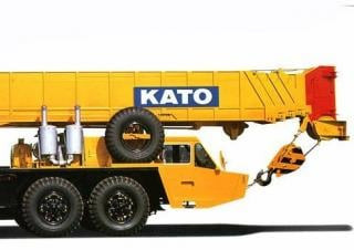 Kato NK 1200 crane - load chart, specs & dimensions (2009 - 2013)