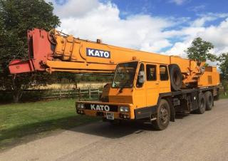 Kato NK 250 E-v crane - load chart, specs & dimensions (2010 - 2013)