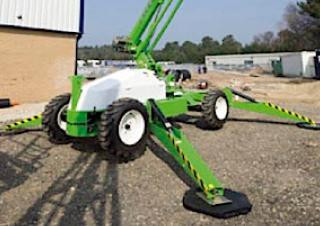Niftylift NL 170 SD Wheeled Articulating Boom Lifts (2007 - 2013) Specifications & Dimensions