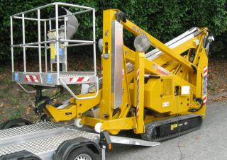Octopussy 2190 Oil & Steel Crawler Articulating Boom Lifts