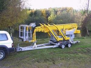 Omme 15000 Z OMMELIFT Trailer Mounted Telescopic Boom Lifts