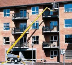 Omme 1850 EZ OMMELIFT Trailer Mounted Telescopic Boom Lifts