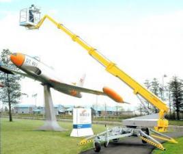 Omme 2100EB OMMELIFT Trailer Mounted Telescopic Boom Lifts