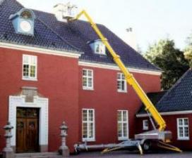 Omme 2500 EBZ OMMELIFT Trailer Mounted Telescopic Boom Lifts