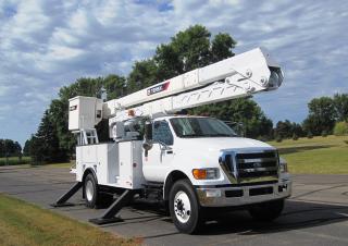 Optima HRX55 Terex Truck Mounted Telescopic Boom Lifts