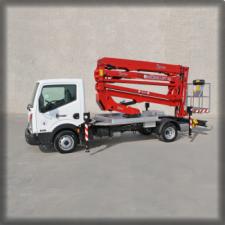 OrchideaLift 21.11 Hinowa Trailer Mounted Articulating Boom Lifts