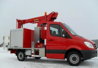 P 120 V Palfinger Truck Mounted Telescopic Boom Lifts
