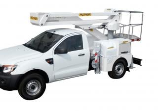 P 130 A Palfinger Trailer Mounted Articulating Boom Lifts
