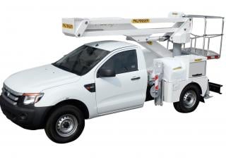 P 130 A Palfinger Trailer Mounted Articulating Boom Lifts