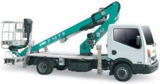 P 14 T 9 Imer Truck Mounted Telescopic Boom Lifts