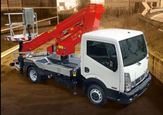 P 140 TX Palfinger Truck Mounted Telescopic Boom Lifts