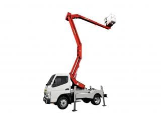 P 160 A Palfinger Trailer Mounted Articulating Boom Lifts