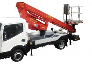 P 160 TX Palfinger Truck Mounted Telescopic Boom Lifts