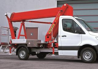 P 180 BK Palfinger Truck Mounted Telescopic Boom Lifts