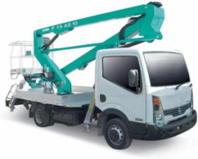 P 19 AS 10 Imer Trailer Mounted Articulating Boom Lifts