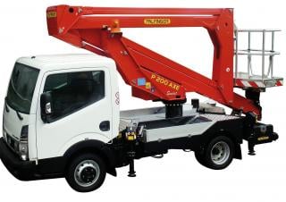 P 200 AXE+ Palfinger Trailer Mounted Articulating Boom Lifts