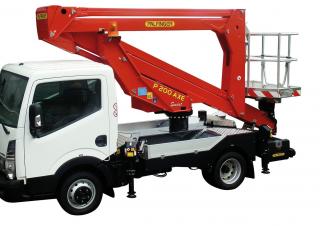 P 200 AXE Palfinger Trailer Mounted Articulating Boom Lifts
