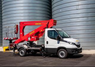 P 200 TXE-E Plus Palfinger Truck Mounted Telescopic Boom Lifts