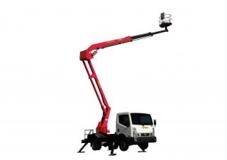 P 220 A Palfinger Trailer Mounted Articulating Boom Lifts