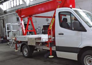 P 220 BK Palfinger Truck Mounted Telescopic Boom Lifts