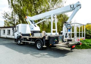 P 230 Palfinger Truck Mounted Telescopic Boom Lifts