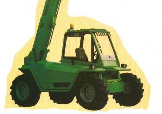 Merlo P 25.9 EVS Telehandler Specs & Dimensions (1995 - 1997)