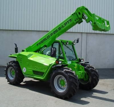 Merlo P 26.6 LPT/SPT Telehandler Specs & Dimensions (2004 - 2006)