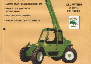 Merlo P 27.7 EVS Telehandler Specs & Dimensions (1995 - 1996)