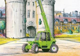 Merlo P 27.9 EVX Telehandler Specs & Dimensions (1998 - 2001)