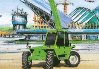 Merlo P 28.7 EVS Telehandler Specs & Dimensions (1997 - 2001)