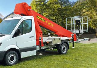 P 280 B Palfinger Truck Mounted Telescopic Boom Lifts