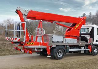 P 280 CK Palfinger Truck Mounted Telescopic Boom Lifts