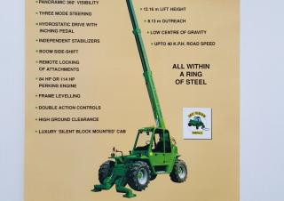 Merlo P 30.12 EVS Telehandler Specs & Dimensions (1995 - 1998)