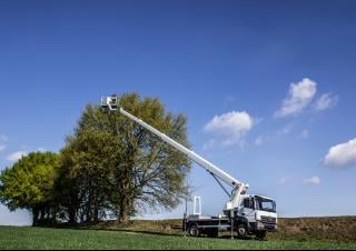 P 300 Palfinger Truck Mounted Telescopic Boom Lifts