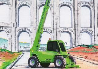 Merlo P 32.12 EVS Telehandler Specs & Dimensions (1998 - 1999)