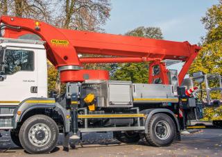 P 370 KS Palfinger Truck Mounted Telescopic Boom Lifts