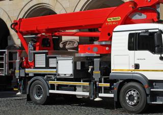 P 370 KS E Palfinger Truck Mounted Telescopic Boom Lifts