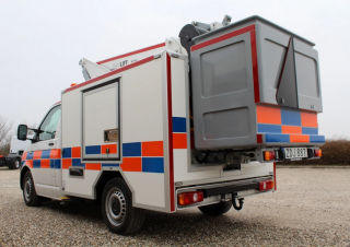 P120V Danilift Truck Mounted Telescopic Boom Lifts