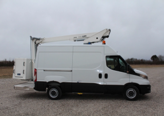 P145V Light Danilift Truck Mounted Telescopic Boom Lifts