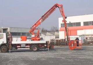P35 RC Benelligru Trailer Mounted Articulating Boom Lifts