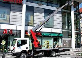 PA 17 T Palfinger Truck Mounted Telescopic Boom Lifts