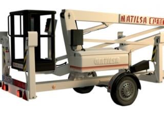 Parma 12 Matilsa Trailer Mounted Articulating Boom Lifts