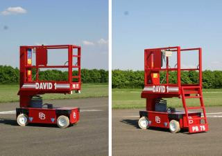 PB PB David 75 Wheeled scissor lifts (2009 - 2012) Specifications & Dimensions