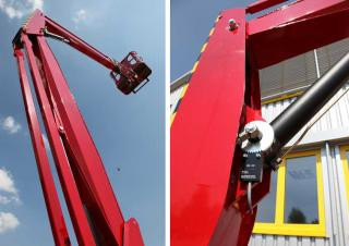 PB PB DINO 112 D II Wheeled Articulating Boom Lifts (2018 - 2018) Specifications & Dimensions