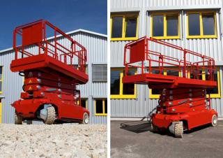 PB PB S121-12E Wheeled scissor lifts (2018 - 2018) Specifications & Dimensions