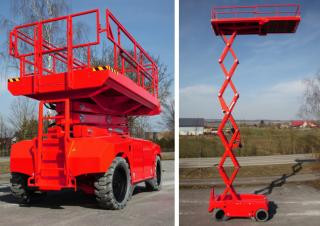 PB PB S151-19EP Wheeled scissor lifts (2016 - 2023) Specifications & Dimensions