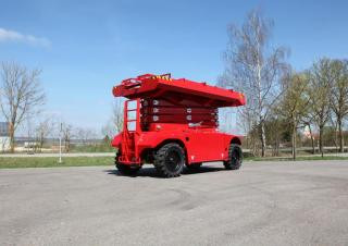 PB PB S175-19E 4x4 Wheeled scissor lifts (2008 - 2023) Specifications & Dimensions