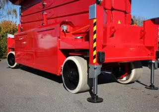 PB PB S280-18ES 4x4 Wheeled scissor lifts (2019 - 2026) Specifications & Dimensions
